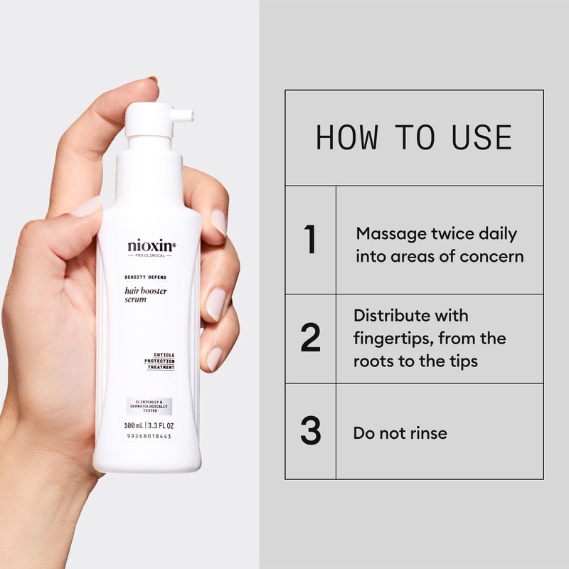 Nioxin Hair Booster Serum - Advanced Leave-In Hair Treatment 100ml