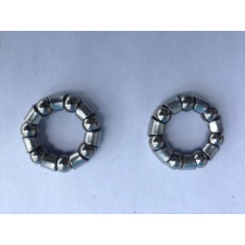 im parts BICYCLE BIKE BEARING 7 BALLS RETAINER AXLE #5