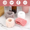 4 Pairs Microfibre Wrist Spa Wash Bands, Microfiber Wrist Washing