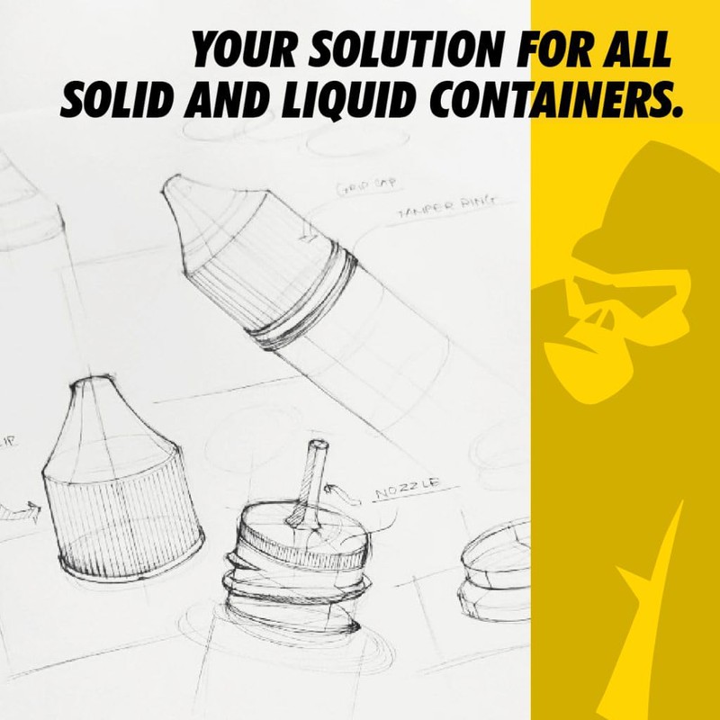 Chubby Gorilla Liquid Bottles 60 ml (Set of 5) -