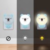 Annmore Night Light Socket with Switch Koala Sleeping Light Nursery