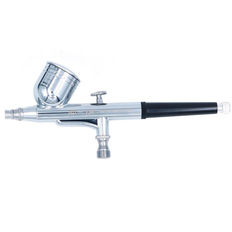 ANCLLO 0.3mm Gravity Feed Dual-Action Airbrush Paint Kit Set