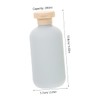 SAFIGLE 200ml Multi-purpose Travel Bottles Refillable Shampoo Conditioner Lotion Dispensers