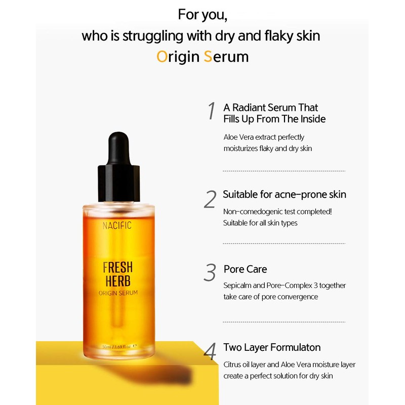 Nacific Fresh Herb Origin Serum 1.69 fl oz (50 ml)