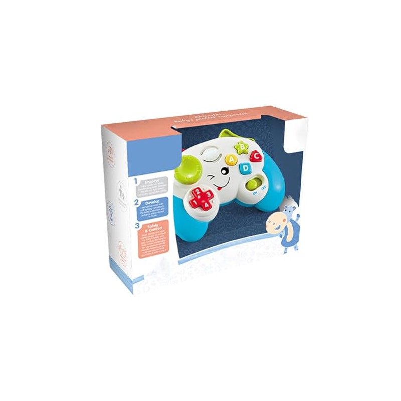 Control de Juguete con Luces Sonidos para Bebés de 6