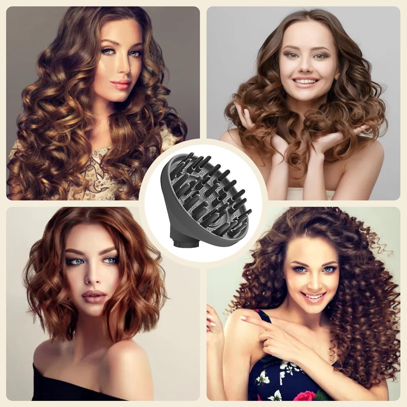 Diffusordüse für Dyson Airwrap Aufsätze, Upgrade Diffusor Attachment für Dyson