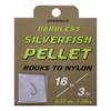 Drennan Barbless Silverfish Pellet Hooks To Nylon: 18
