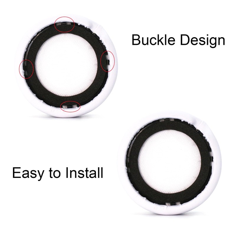 Xinyuekj Replacement Ear Pads for Beats Mixr Headphones - White