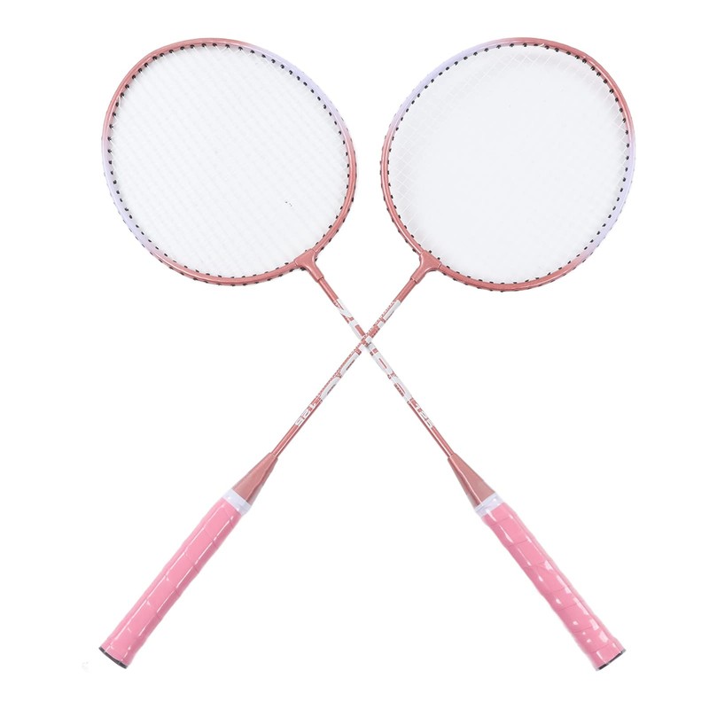 Badminton Rackets,2 Player Badminton Racket Kit for Beginners Student Training