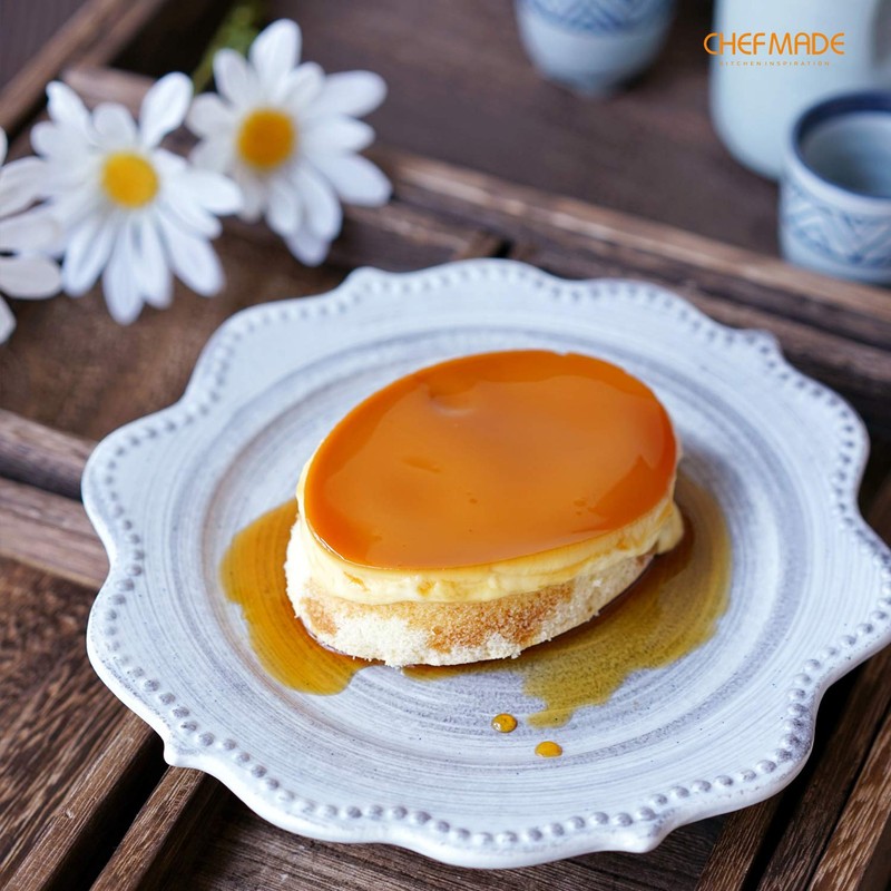 Chefmade - Juego de moldes para tartas de queso, 4