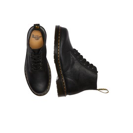 Dr. Martens Unisex 101 Unbound Leather Ankle Boot Fashion, Black, 7 US Men