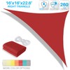 Patio Paradise Sun Shade Sail 16' x 16' x 22.6'