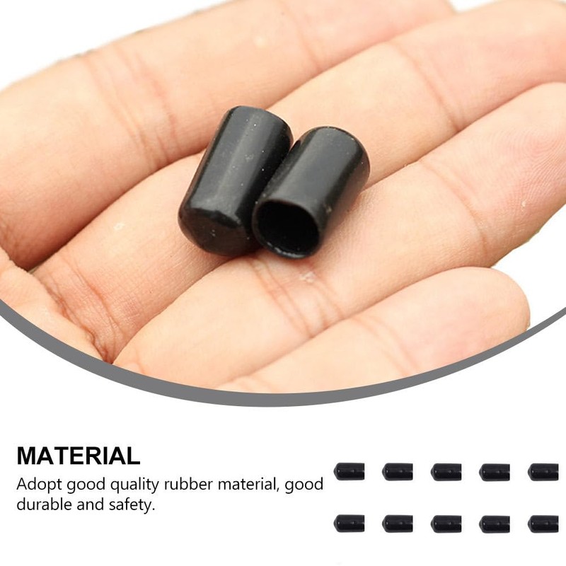 Practice Archery Arrowhead, 10Pcs Arrowhead Rubber Tips Glue Arrowhead Safety