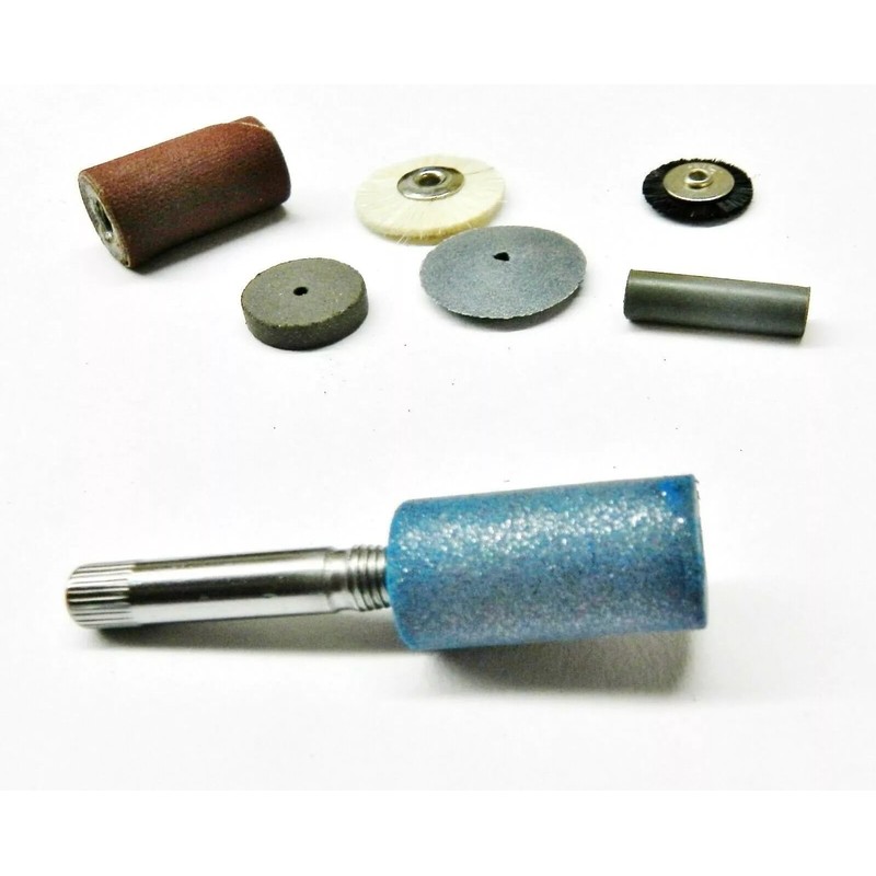 JTS Tapered Mandrel Threaded Screw Cone Pointed Mandrel 1/4" Shank