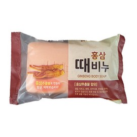 1 Taekwang Distribution Red Ginseng Exfoliating Soap / 태광유통 홍삼 때 비누 1개