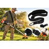 Adjustable Trimmer Shoulder Strap for Yard Work – Padded Support