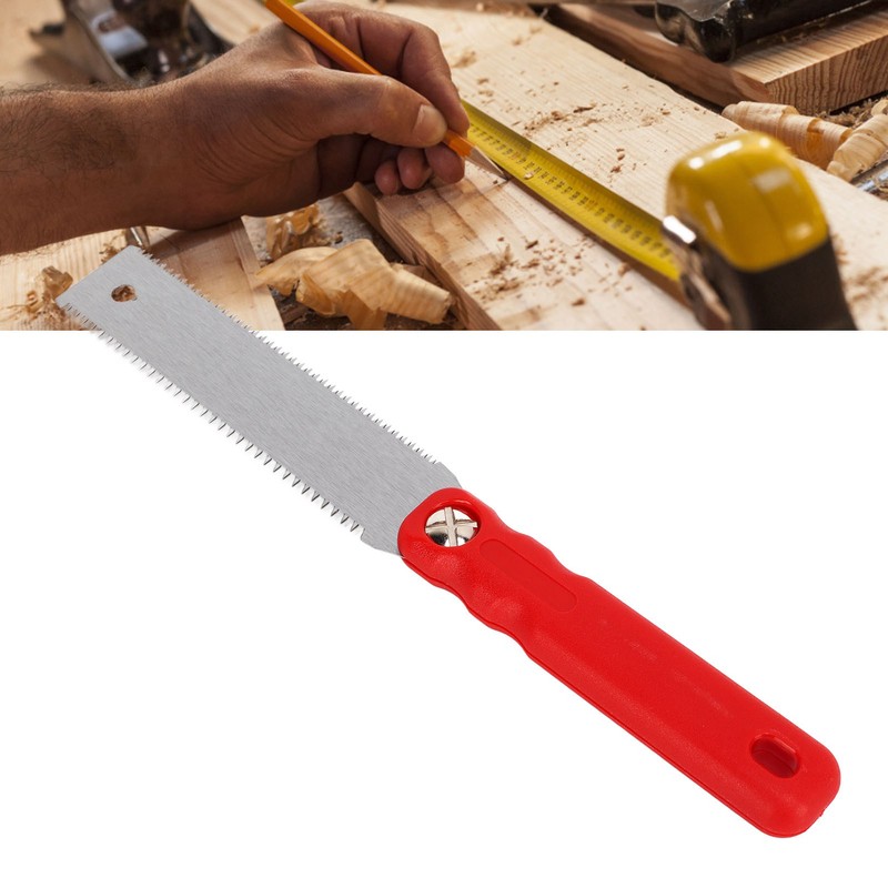 Flush Cut Pull Saw Japanese Small 2 Edge Sided Plastic