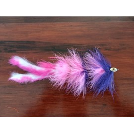 Unbranded  10"  Weedless Weighted Fly Articulated Pike Fly Peacock Bass Muskie Flies