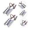 Baluue 20pcs Aluminum Nail Extension Forms for Builder Gel Reusable