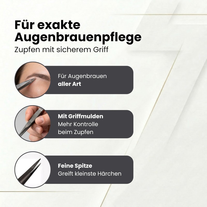 HK Manicure by Hans Kniebes - 8 cm pointed tweezers