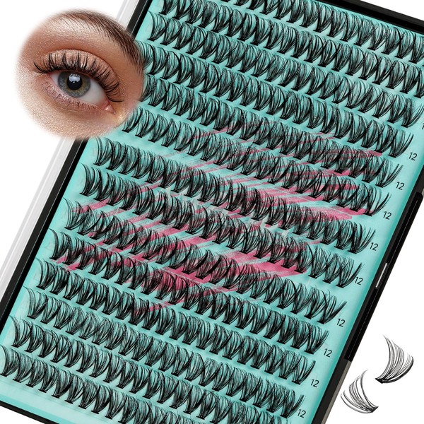 Wispy Eyelash Cluster Eyelash Extensions, 30D Cluster Eyelashes, Individual Eyelashes,