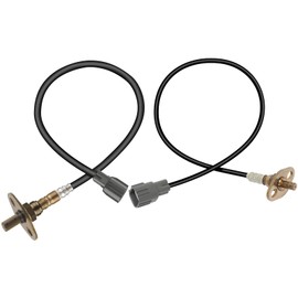 QIJIAUTO Direct Fit for Toyota Tacoma 2000-2004 Upstream Downstream O2 Oxygen Sensor 234-9003 24568 Air Fuel Ratio Sensor Bank 1 Sensor 1 & 2 Replacement 2PCS