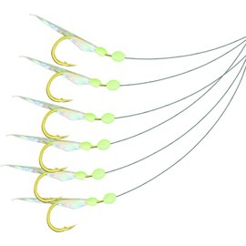 UP Fluoro Sabiki Rig, Hage Aurora Style
