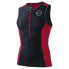 Mens Aquaflo Plus Top - Black and Red Small / Black