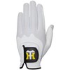 LEZAX HTGL-4605 Hanshin Tigers Golf Gloves, Left Hand, White