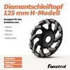 FANZTOOL Premium Diamond Cup Wheel Abrasive 125 mm x 22.2