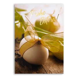 Art Nuvo NUVO Exclusive Easter Cards No. 2 Set of 10 Cards 120 x 170 mm with Gold-Plated Writing and White Envelopes EE102