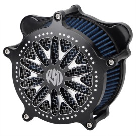 Unbranded Contrast Cut Air Cleaner Intake Filter Kit For Harley Softail FLSTF FLHTC Trike