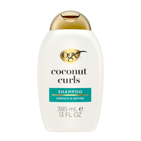 Quenching + Coconut Curls Curl-Defining Shampoo, Hydrating & Nourishing Curly