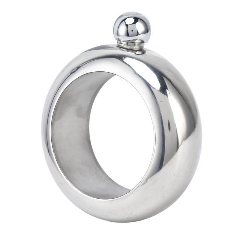 Flask Bangle Bracelet Stainless Steel Wine Flasks Gift for Carrying