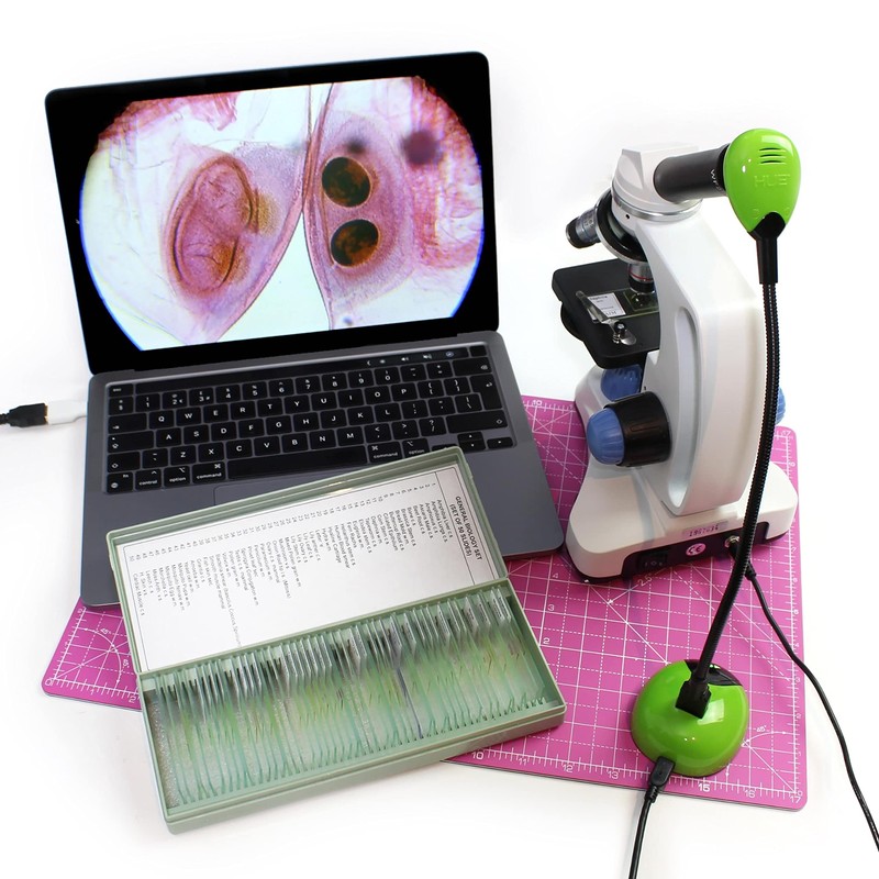 HUE HD Portable USB Camera and Visualiser (Green) with Carry