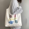 Cute Canvas Bag, Tote Bag, Large Capacity, Shoulder Bag, Bag