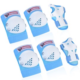 knee pads and elbow pads for kids Wrist Guards Protective Gear 3 in 1 Set, for 3-15 Years Child Roller Skates, Inline Skating, Cycling, BMX Bike, Skateboard, Scooter Riding and Outdoor Extreme Sports