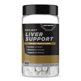 Anabolic Warfare Project Liver Support, Aids Liver Health, Antioxidant Support* (60 Capsules)