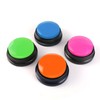 Voice Recording Button, Dog Buttons for Communication Pet Training Buzzer,