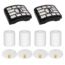 2 + 4 Pack Vacuum Filters Replacement Compatible for Shark Rotator Pro Lift-Away NV500, NV501, NV502, NV503, NV505, NV510, NV520, NV552, UV560, NV642, ZU780, ZU782, ZU785, Part Xff500 Xhf500