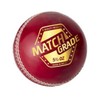 DSC Match Grade Cricket Leather Ball (Red)