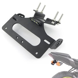 Xitomer Tail Tidy, Fender Eliminator Fit for FZ-07 MT-07 2014 2015 2016 2017 2018 2019 2020, with LED License Plate Light, Compatible with OEM/Stock Turn Signal