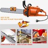 Chainsaw Sharpener, with 3PCS Carbide Cutter Portable Chain Saw Sharpener,