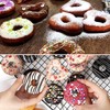 USJUTDOO 3 Pack Silicone Donut Pan for Baking Donut Maker,