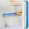 Pet comb for easy mat removal - silky smooth rotating