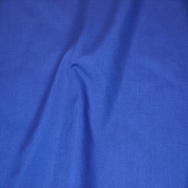 AK TRADING CO. 60" Wide Premium Cotton Blend Broadcloth Fabric by The Yard - Royal Blue