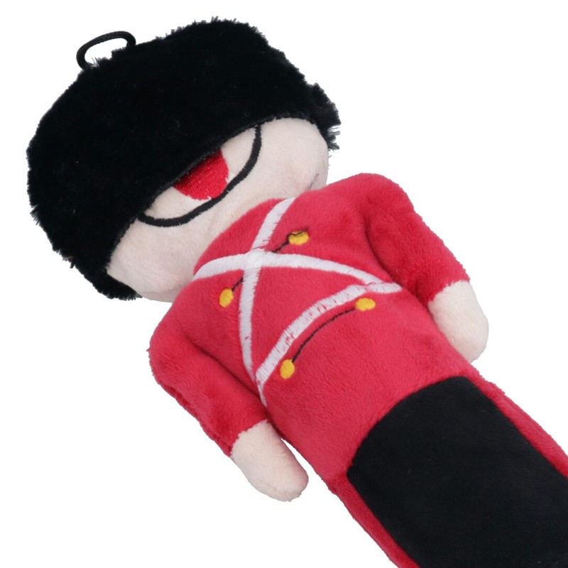 AB Tools Plush Interactive Soldier Sensory Dog Toy With Non-Squeaky