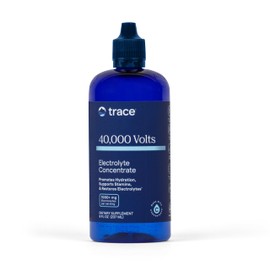 Trace Minerals 40,000 Volts Electrolitos Concentrados 237ml - Hidratación - Electrolitos - Rendimiento - Resistencia - Hecho en USA                   