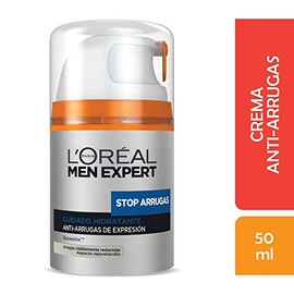 Paquete de 2 pz Crema Antiarrugas Stop Arrugas 50 ml Men Expert Loreal - Producto Original de Alta Calidad, Entrega Rápida y Segura, Garantía Incluida