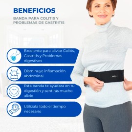 Banda Magética Para Gastritis Acidez Y Reflujo Alivio